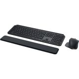 Logitech MX Keys Combo toetsenbord Inclusief muis Kantoor RF draadloos + Bluetooth QWERTZ Duits Grafiet