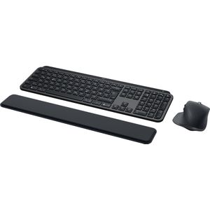 Logitech MX Keys Combo toetsenbord Inclusief muis Kantoor RF draadloos + Bluetooth QWERTZ Duits Grafiet