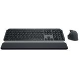 Logitech MX Keys S Combo: MX Master 3S, MX Keys S & MX Palm Rest - Grafiet, Spaans QWERTY-toetsenbord