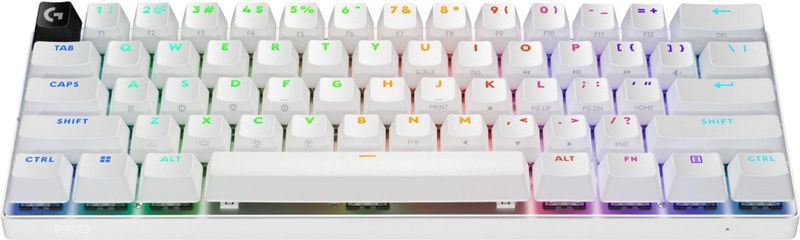 Logitech - G PRO X 60 Lightspeed - Draadloos Gaming Toetsenbord - Wit - RGB - Tactile