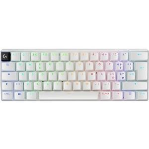 Logitech G PRO X 60 Lightspeed kabellose Gaming-Tastatur, QWERTY UK English Layout, Weiß