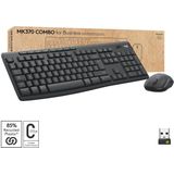 Logitech MK370 Combo for Business toetsenbord Inclusief muis RF-draadloos + Bluetooth QWERTY Italiaans Grafiet