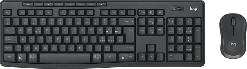 Logitech MK370 Combo for Business toetsenbord Inclusief muis RF-draadloos + Bluetooth QWERTY Italiaans Grafiet