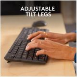 Logitech MK370 Combo for Business toetsenbord Inclusief muis RF-draadloos + Bluetooth QWERTY US International Grafiet
