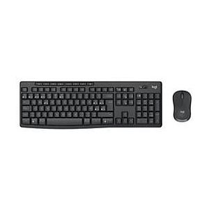 Logitech MK370 Combo for Business toetsenbord Inclusief muis RF-draadloos + Bluetooth QWERTY US International Grafiet