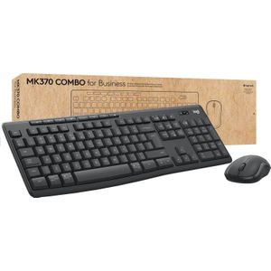 Toetsenbord en muis Logitech 920-012077 Grijs Grafiet Engels EEUU Qwerty US