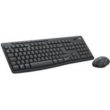 Logitech MK370 Combo for Business toetsenbord Inclusief muis RF-draadloos + Bluetooth QWERTY Scandinavisch Grafiet