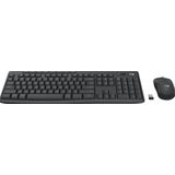 Logitech MK370 Combo for Business - Toetsenbord en muis set draadloos - Bluetooth LE - QWERTY - Grafiet