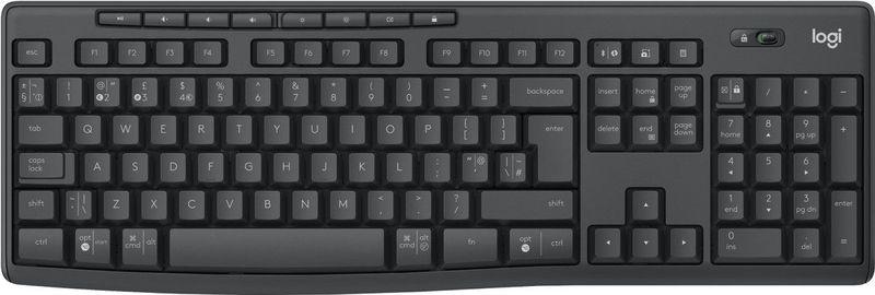 Logitech MK370 Combo for Business - Toetsenbord en muis set draadloos - Bluetooth LE - QWERTY - Grafiet