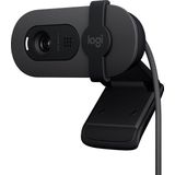 Logitech - Brio 100 - Webcam - Full HD - Zwart - Hoog Dynamisch Bereik