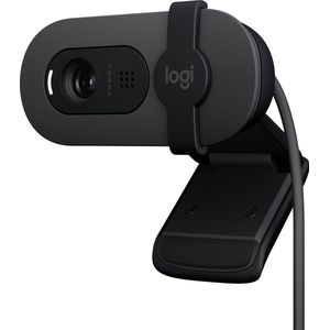 Logitech - Brio 100 - Webcam - Full HD - Zwart - Hoog Dynamisch Bereik