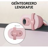 Logitech - Brio 100 - Webcam - Full HD - Zwart - Hoog Dynamisch Bereik