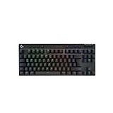 Logitech G PRO X TKL Lightspeed kabellose Gaming-Tastatur - Schwarz - FRA Tactile