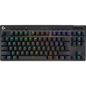 Logitech G PRO X TKL Lightspeed kabellose Gaming-Tastatur -Schwarz - US INT'L Tactile