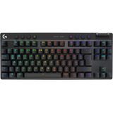 Logitech G PRO X TKL toetsenbord Gamen RF draadloos + Bluetooth QWERTZ Duits Zwart