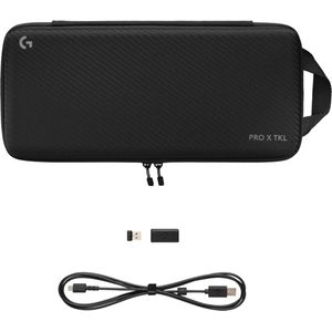 Logitech G PRO X TKL toetsenbord Gamen RF draadloos + Bluetooth QWERTZ Duits Zwart