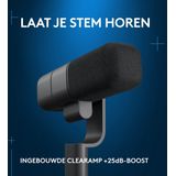 Logitech - Yeti Studio - Gaming Microfoon - Bedraad - Zwart