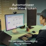 Logitech - MX Keys S - Draadloos Toetsenbord - Engels - Zwart - Materiaal: Hoogwaardige Kunststoffen