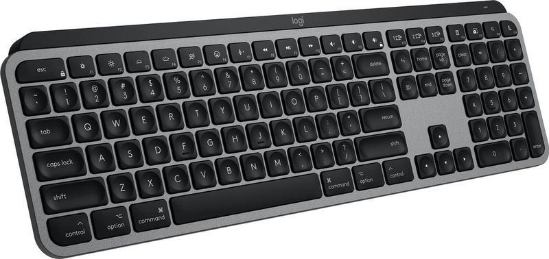 Logitech - MX Keys S - Draadloos Toetsenbord - Engels - Zwart - Materiaal: Hoogwaardige Kunststoffen