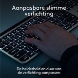 Logitech - MX Keys S - Draadloos Toetsenbord - Engels - Comfortabel Ontwerp