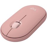 Logitech Pebble 2 Combo toetsenbord Inclusief muis Universeel RF draadloos + Bluetooth QWERTZ Duits Roze