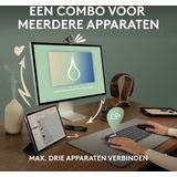 Logitech - Pebble 2 - Draadloos Toetsenbord en Muis - Zwart - Gerecycled Plastic