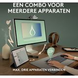 Logitech - Pebble 2 - Draadloos Toetsenbord En Muis - Gerecycled Plastic