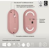 Logitech Pebble 2 Combo - US QWERTY-Layout, Rosa