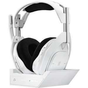 Logitech G ASTRO A50 X (Draadloze), Gaming headset, Wit