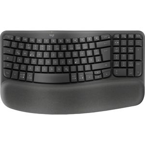 Logitech Wave Keys Toetsenbord Draadloos QWERTZ Duits Grafiet