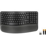 Logitech Wave Keys Business Toetsenbord Draadloos QWERTZ Duits Grafiet