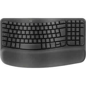 Logitech Wave Keys Business Toetsenbord Draadloos QWERTZ Duits Grafiet