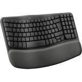Logitech Wave Keys for Business toetsenbord RF-draadloos + Bluetooth QWERTY Brits Engels Grafiet