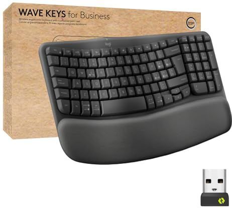 Logitech Wave Keys for Business Ergonomisch Toetsenbord