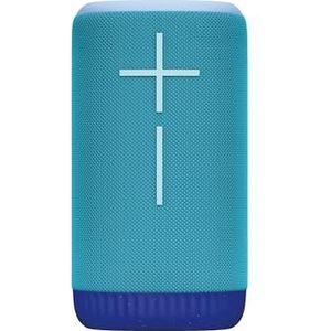 ULTIMATE EARS EVERBOOM, draagbare draadloze bluetooth-luidspreker, diepe en meeslepende bas, 360° geluid, drijvend, IP67 waterdicht, 20 uur batterijduur, 55 meter bereik, blauw