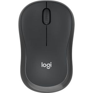 Logitech M240 for Business stille draadloze muis, Logi Bolt USB-ontvanger, Bluetooth, internationaal gecertificeerd voor Windows, Mac, Chrome, Linux, iPadOS, Android, grafiet