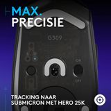 Logitech - G309 - Gaming Muis - RF-draadloos - Bluetooth - Optisch 2560 DPI