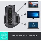 Logitech mx master 2s bluetooth edition Zwart