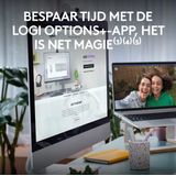 Logitech - K950 - Draadloos Toetsenbord - Zwart - Ergonomisch Ontwerp