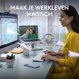 Logitech - K950 - Draadloos Toetsenbord - Zwart - Ergonomisch Ontwerp