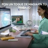 Logitech Signature Slim Combo MK950 - Toetsenbord en muis set - 100% - full size - draadloos - Bluetooth 5.1 LE - QWERTY - Spaans - grafiet
