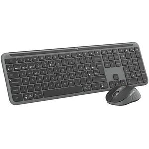 Logitech MK950 Signature Slim draadloos toetsenbord en muis set - grafiet, QWERTY Spaanse lay-out