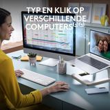 Logitech - M750 Signature Plus - Toetsenbord en Muis Combinatie - Zwart - Bluetooth