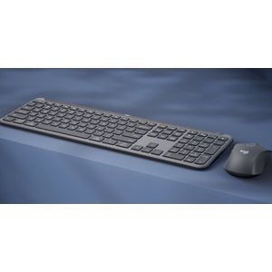 Logitech - Mk950 - Draadloos Toetsenbord En Muis - Duits - Zwart