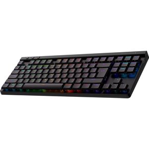 Logitech G G515 Lightspeed TKL Kabellose Tastatur (US INTL) (Blue | Tactile) - Schwarz