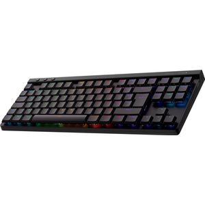 Logitech G515 Lightspeed TKL Draadloos Gaming Toetsenbord RGB Azerty Zwart