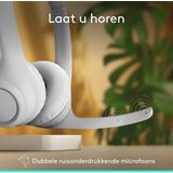 Logitech - Zone 300 - Draadloze Headset - Wit - Bluetooth