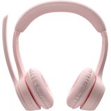 Logitech - Zone 300 - Draadloze Headset - Roze - Bluetooth