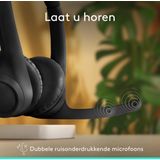 Logitech - Zone 300 - Draadloze Headset - Zwart - Comfortabel Ontwerp