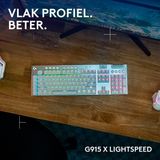 Logitech G915 X Lightspeed Draadloos Gaming Toetsenbord Tactile Qwerty Wit